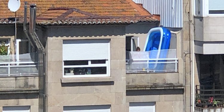 La piscina en casa