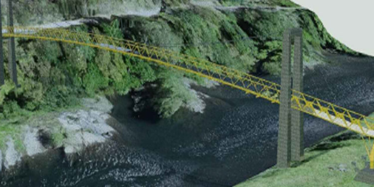 Salvaterra de Miño presenta unha pasarela de 163 metros para chegar a Illa Fillaboa