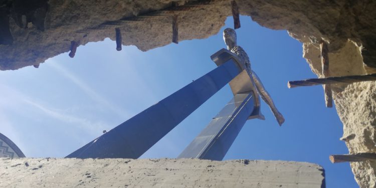 Visita al interior de las obras del túnel de Porta do Sol