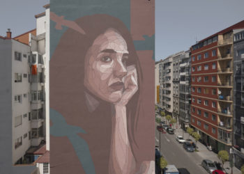 Catro novos murais xa locen nas rúas de Vigo