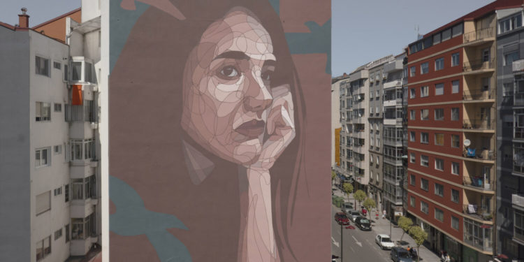 Catro novos murais xa locen nas rúas de Vigo