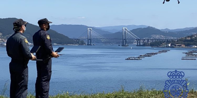Un dron de la Policía Nacional tendrá su base en el Aeropuerto de Vigo