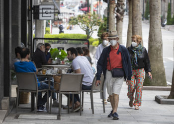 El área de Vigo abandona el riesgo bajo y sigue sumando enfermos con Covid-19