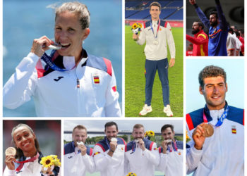 Galicia toca su cielo olímpico con siete medallistas en cinco deportes