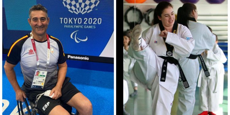Chano Rodríguez e María Bautista, os representantes de MQA nos Xogos Paralímpicos de Tokyo