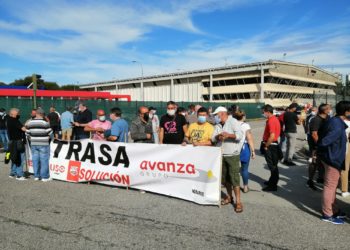 A folga deixa a Vitrasa coa metade da flota parada