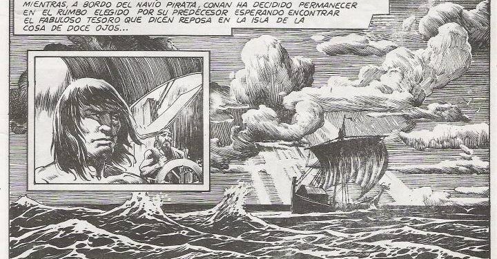 El «Conan» del autodidacta Alfredo Alcalá