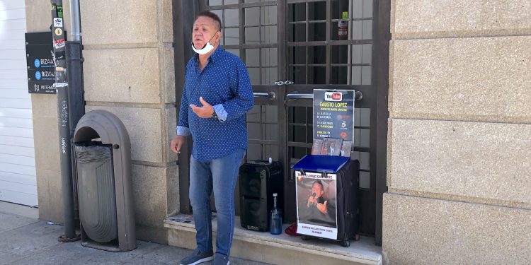 El bel canto en las calles de Vigo