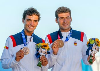 La vela viguesa logra la medalla olímpica que buscaba desde hace décadas
