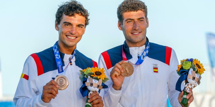 La vela viguesa logra la medalla olímpica que buscaba desde hace décadas
