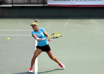Samil recibe el sabor de los Juegos con Laura Pigossi