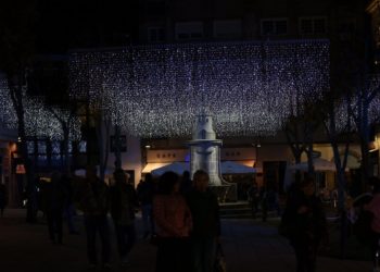 Cuando la luz nocturna ya era una fiesta en Vigo