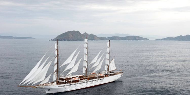 El «Sea Cloud Spirit» regresará a la ría de Vigo dos veces el próximo año