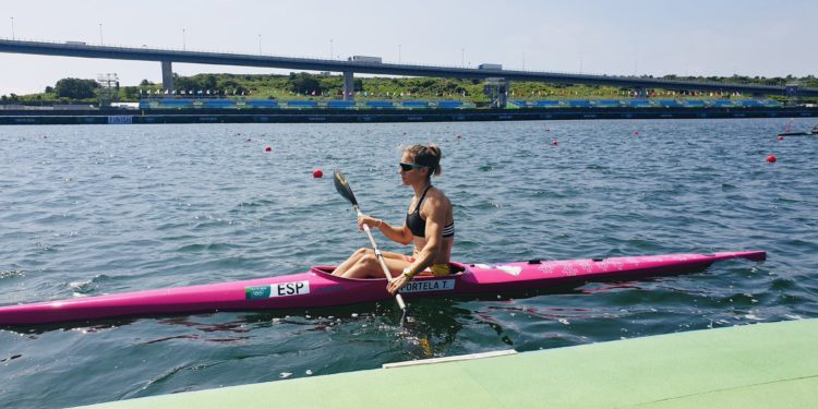 Teresa Portela abre el fuego de la armada del piragüismo español
