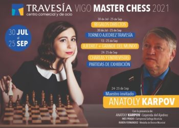 Travesía Master Chess nace con premios de hasta 1.000€ y la visita de Karpov a Vigo