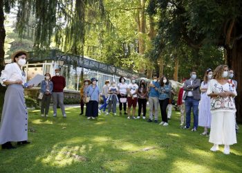 O teatro turístico triunfa no Castelo de Soutomaior