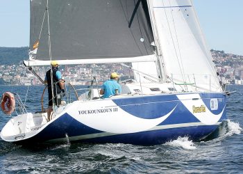 El «Youkounkoun III» se lleva el primer acto de la Regata Costa da Vela NB21 en A Dos