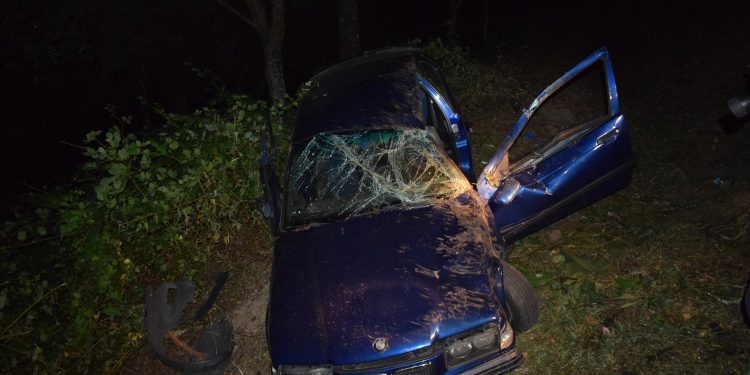 Herido grave un joven en Vigo tras caer en coche por un desnivel de 8 metros