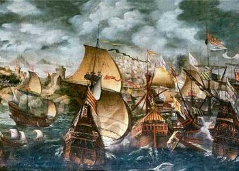 Barcos da Armada Invencible chegan a Vigo