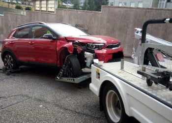 Interceptan en Vigo a un conductor ebrio que se había fugado de un accidente