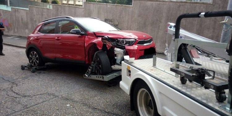 Interceptan en Vigo a un conductor ebrio que se había fugado de un accidente