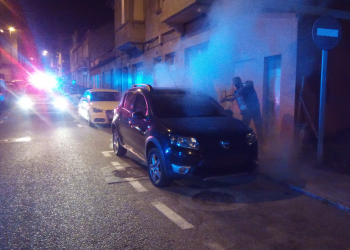 Detenido un hombre por prender fuego a dos coches en Vigo
