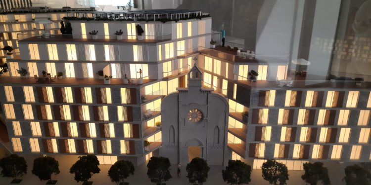 Así es la primera maqueta del futuro Barrio do Cura