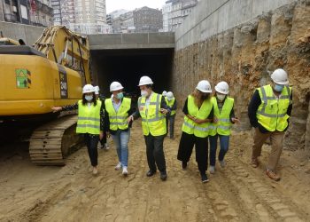 El “impresionante” túnel de acceso a la AP-9, para finales de 2021 o principios de 2022