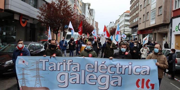 Vigo e outros tres concellos da área metropolitana sairán á rúa contra “a estafa da luz”