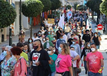 Cientos de voces en Vigo, A Guarda, O Porriño y Cangas contra el aumento del precio de la luz