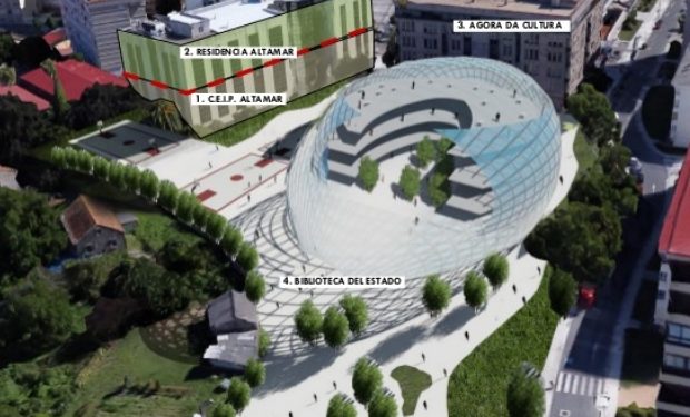 Cambio urbanístico para la ansiada Biblioteca del Estado en Vigo