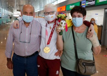 Vigo recibe a su heroína de oro