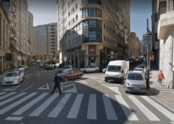 Incidentes nocturnos en Vigo: la policía disuelve entre protestas a 300 personas