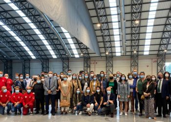 El Ifevi cierra como punto de vacunación masiva: “Gracias por vuestro trabajo”