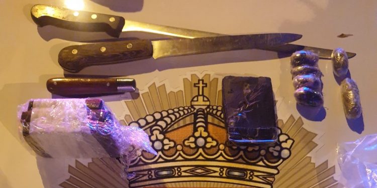 Dos detenidos en Vigo con un kilo de cannabis en el coche