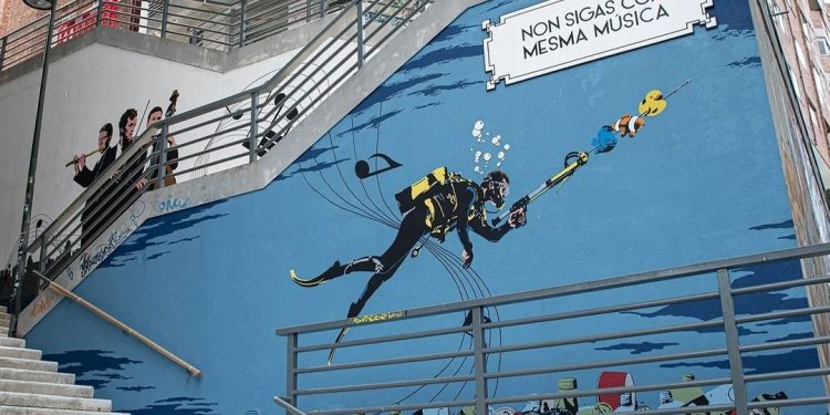 Así son los nuevos murales que han llenado Vigo de color en 2021