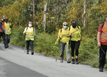 O Camiño Portugués do Norte volve a Valladares coa andaina ‘Pasiño a pasiño’