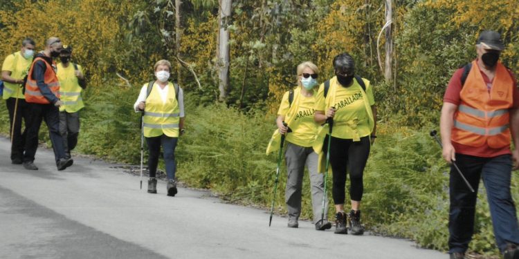 O Camiño Portugués do Norte volve a Valladares coa andaina ‘Pasiño a pasiño’