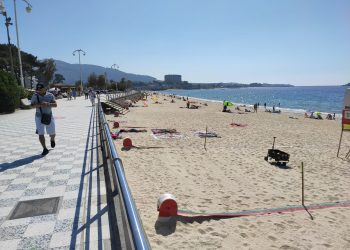 El veranillo de San Miguel se adelanta en Vigo para dejar los últimos días de playa