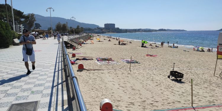 El veranillo de San Miguel se adelanta en Vigo para dejar los últimos días de playa