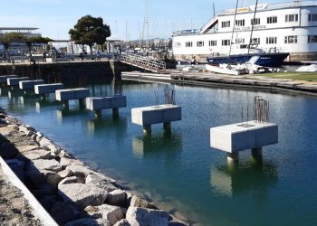 Así marchan las obras de reconstrucción del paseo de As Avenidas de Vigo