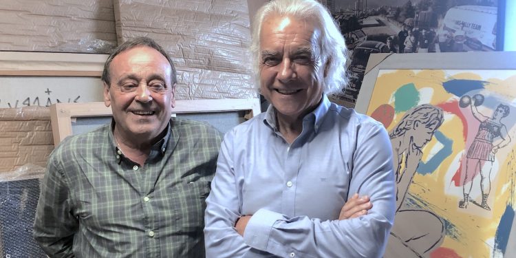 Beny Fernández, de campeón de rallyes a marchante de arte