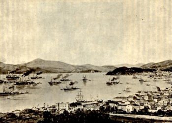 A Frota Imperial rusa fondea en Vigo e provoca unha crise internacional