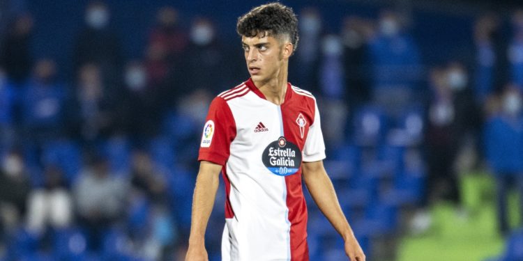 Dedicatoria especial del juvenil Hugo Álvarez tras su debut con el Celta: “He cumplido un sueño”