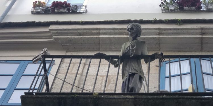 La vieja del Casco Vello de Vigo