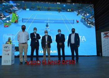 Vialia Vigo, escaparate del Vigo Tennis Open