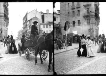 Las increíbles fotos estereoscópicas del Vigo de 1900