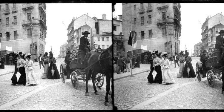 Las increíbles fotos estereoscópicas del Vigo de 1900