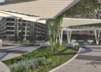 Así será la nueva Praza Elíptica de Vigo: más peatonal, con pérgolas y paneles solares