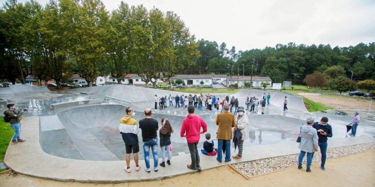 O novo «megaskatepark» de Goián entra en acción